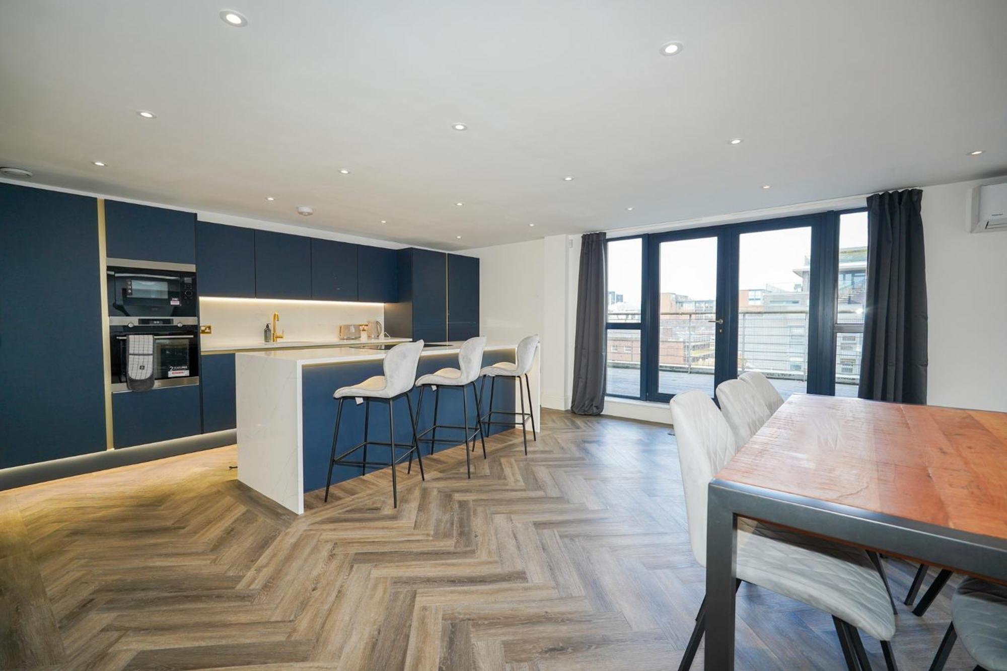 Luxury Two Bedroom City Centre Penthouse Liverpool Exterior foto